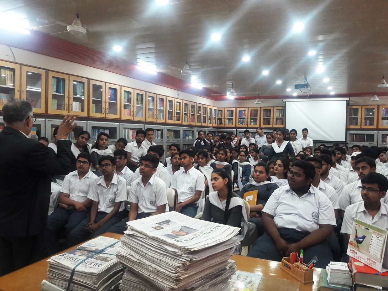 SD Public School, Sector 32, Chandigarh - Seminar, 2018 Student Law Career Guidance
